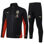 Chandal de Chaqueta del AC Milan 24/25 Negro