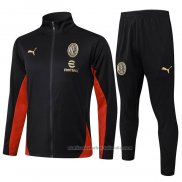 Chandal de Chaqueta del AC Milan 24/25 Negro