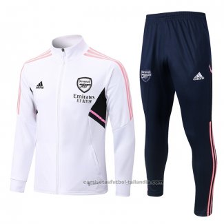 Chandal de Chaqueta del Arsenal 22/23 Blanco