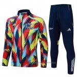 Chandal de Chaqueta del Arsenal 25/26 Azul Amarillo Rojo