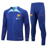 Chandal de Chaqueta del Barcelona 22/23 Azul