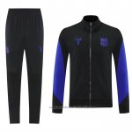 Chandal de Chaqueta del Barcelona Nino 25/26 Negro