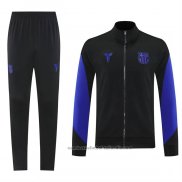 Chandal de Chaqueta del Barcelona Nino 25/26 Negro