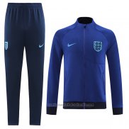 Chandal de Chaqueta del Inglaterra 22/23 Azul