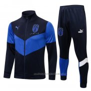 Chandal de Chaqueta del Italia 21/22 Azul