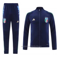 Chandal de Chaqueta del Italia 24/25 Azul