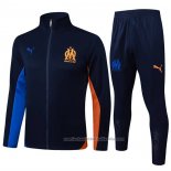 Chandal de Chaqueta del Olympique Marsella 24/25 Azul Naranja