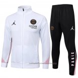 Chandal de Chaqueta del Paris Saint-Germain Jordan Nino 24/25 Blanco