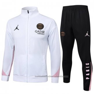 Chandal de Chaqueta del Paris Saint-Germain Jordan Nino 24/25 Blanco