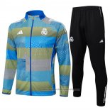 Chandal de Chaqueta del Real Madrid 25/26 Azul Verde