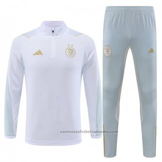 Chandal de Sudadera del Argelia 23/24 Blanco