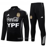 Chandal de Sudadera del Argentina Nino 25/26 Negro