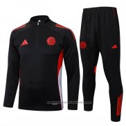 Chandal de Sudadera del Bayern Munich Nino 25/26 Negro
