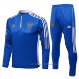 Chandal de Sudadera del Boca Juniors 21/22 Azul