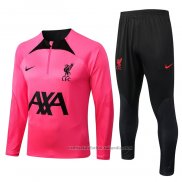 Chandal de Sudadera del Liverpool 22/23 Rosa