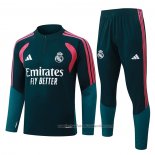 Chandal de Sudadera del Real Madrid Nino 26/27 Verde