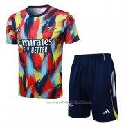 Chandal del Arsenal Manga Corta 25/26 Multicolor - Pantalon Corto