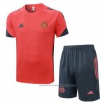 Chandal del Bayern Munich Manga Corta 25/26 Naranja - Pantalon Corto