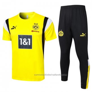 Chandal del Borussia Dortmund Manga Corta 23/24 Amarillo