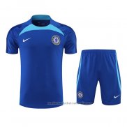 Chandal del Chelsea Manga Corta 22/23 Azul - Pantalon Corto