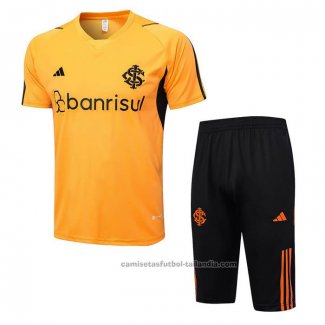 Chandal del SC Internacional Manga Corta 23/24 Naranja - Pantalon Corto