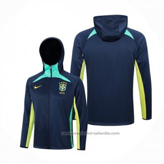 Chaqueta con Capucha del Brasil 22/23 Azul