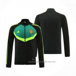 Chaqueta del Manchester United 24/25 Negro y Verde