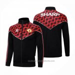 Chaqueta del Manchester United 25/26 Negro Rojo