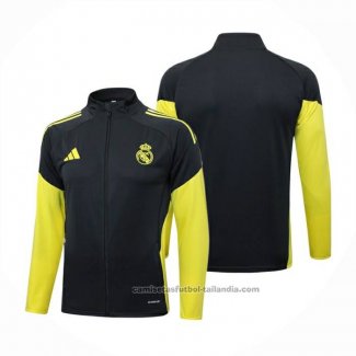 Chaqueta del Real Madrid 25/26 Gris Amarillo