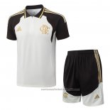 Conjunto Polo del Flamengo 26/27 Crema