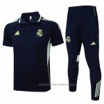 Conjunto Polo del Real Madrid 25/26 Azul Oscuro