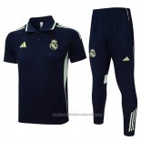 Conjunto Polo del Real Madrid 25/26 Azul Oscuro