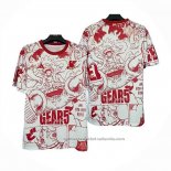 Tailandia Camiseta Japon Anime Luffy 25/26 Blanco Rojo