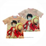 Tailandia Camiseta Japon Anime Luffy 25/26 Naranja