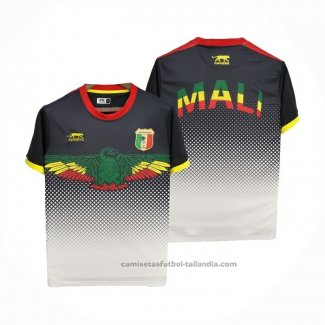 Tailandia Camiseta Mali 2022 Negro y Blanco