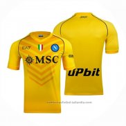 Tailandia Camiseta Napoli Portero 23/24 Amarillo