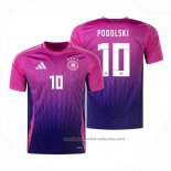 Camiseta Alemania Jugador Podolski 2ª 2024