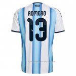 Camiseta Argentina Jugador Cristian Romero 1ª 2026