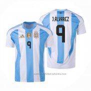 Camiseta Argentina Jugador J.Alvarez 1ª 2024