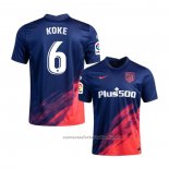 Camiseta Atletico Madrid Jugador Koke 2ª 21/22