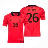 Camiseta Corea del Sur Jugador Lee Kang In 1ª 2022