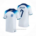 Camiseta Inglaterra Jugador Grealish 1ª 2022