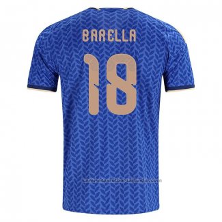 Camiseta Italia Jugador Nicolo Barella 1ª 2026