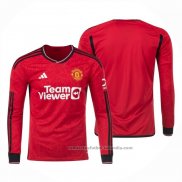 Camiseta Manchester United 1ª Manga Larga 23/24