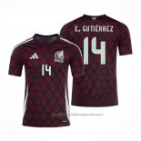 Camiseta Mexico Jugador E.Gutierrez 1ª 2024
