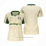 Camiseta Palmeiras 2ª Mujer 2025 Amarillo