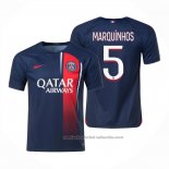 Camiseta Paris Saint-Germain Jugador Marquinhos 1ª 23/24