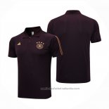 Camiseta Polo del Alemania 22/23 Marron