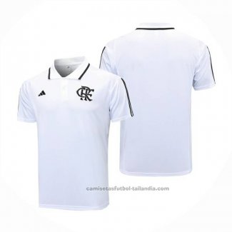 Camiseta Polo del Flamengo 23/24 Blanco