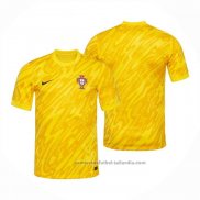 Camiseta Portugal Portero 2024 Amarillo